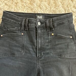Paige Anessa wide leg jeans